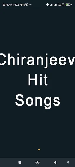 Chiranjeevi Hit Songs screenshot 5