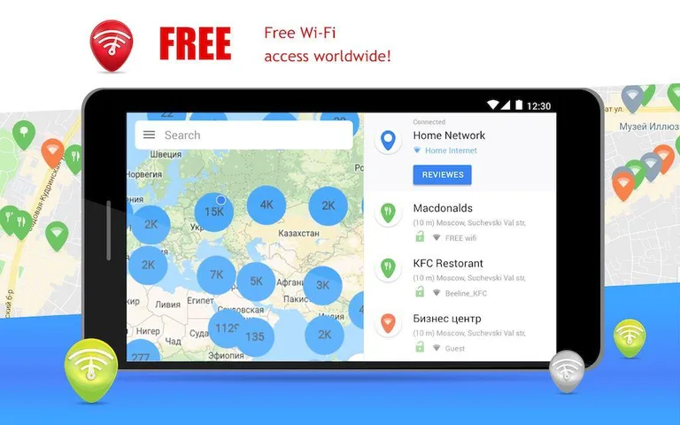 WiFi App: passwords, hotspots screenshot 16