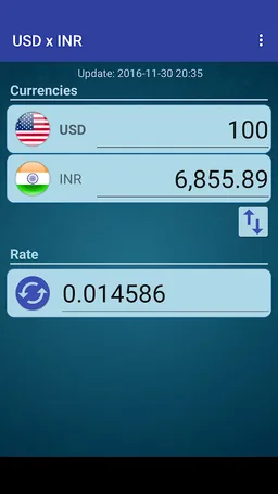US Dollar to Indian Rupee screenshot 2