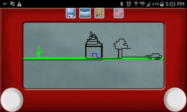 Etch a Sketch Pad Color Plus screenshot 3