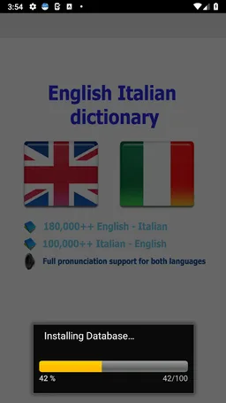 Italian dict screenshot 2