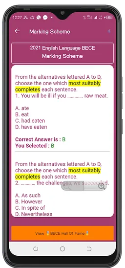 English BECE Pasco for JHS screenshot 4