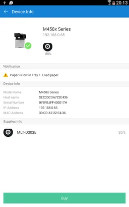 Samsung Mobile Print screenshot 13
