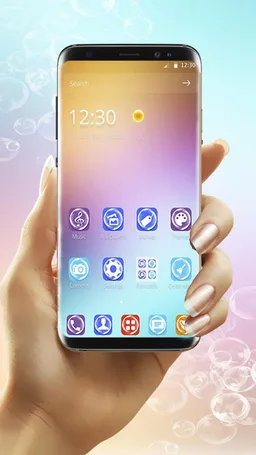 Bubbles Theme screenshot 1