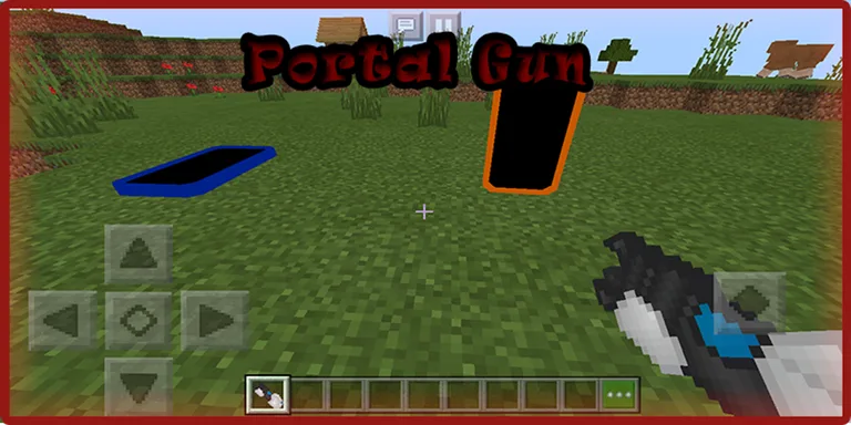 Portal Gun Mod for Minecraft screenshot 1