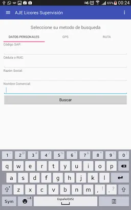 AJE Licores Supervisión screenshot 2