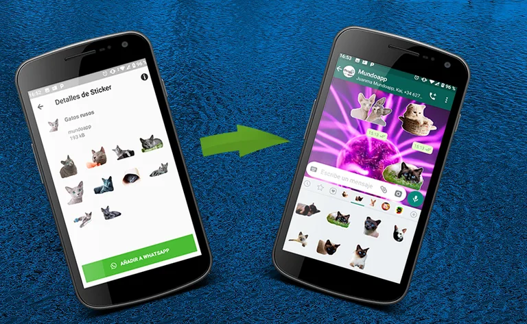 😻 Cats stickers for Whatsapp - WAStickerApps screenshot 2