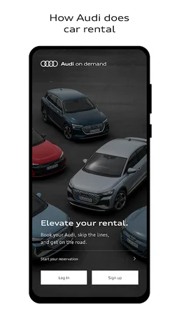 Audi on demand Car Rental screenshot 2