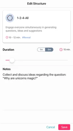 Liberating Structures screenshot 6