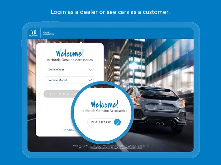 Genuine Honda Accessories screenshot 1