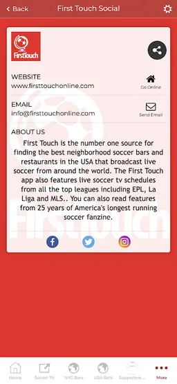 First Touch: Soccer & the City screenshot 3