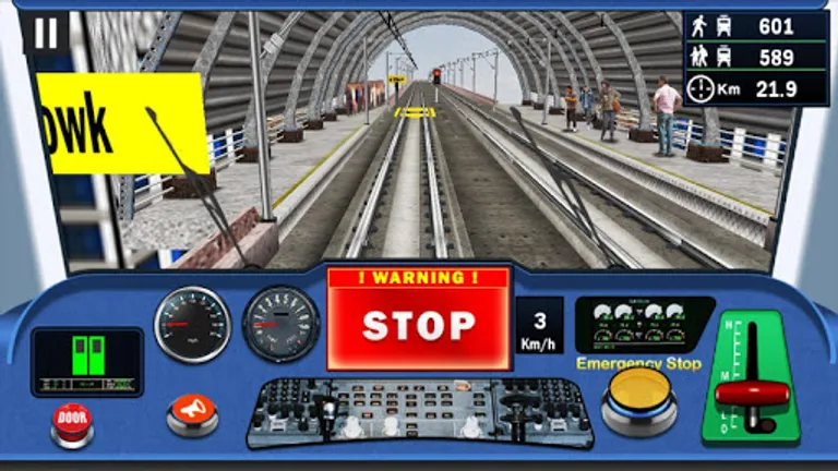 DelhiNCR MetroTrain Simulator screenshot 2