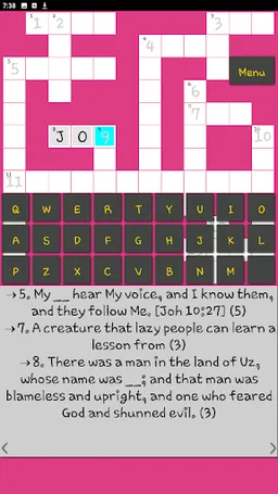 Bible Crossword screenshot 7