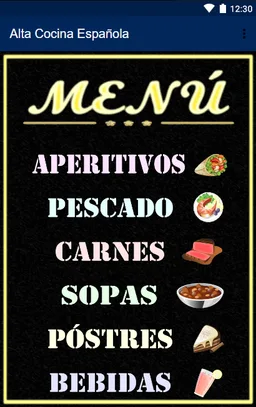 Alta Cocina Española screenshot 4