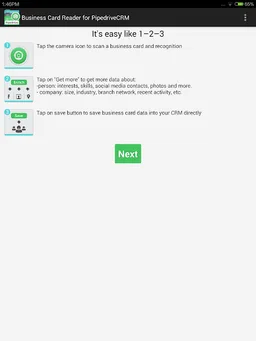 Business Card Reader for Piped screenshot 9
