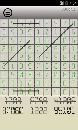 Numbers search screenshot 1