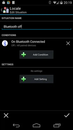 Locale - Bluetooth On Connect screenshot 6