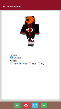 Akatsuki Skins for Minecraft PE screenshot 1