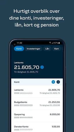 Mobilbank DK – Danske Bank screenshot 3