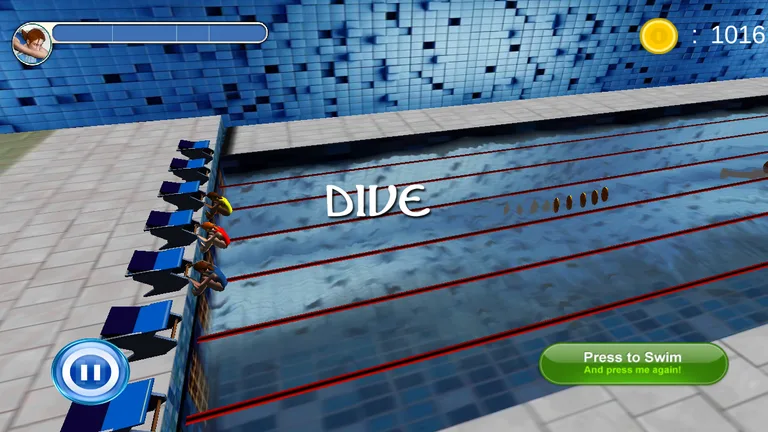 Swimming Race 3D screenshot 5