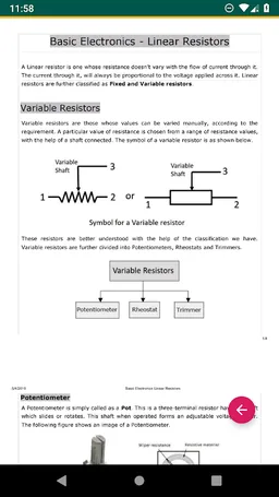 Electronics Tutorial Offline screenshot 6