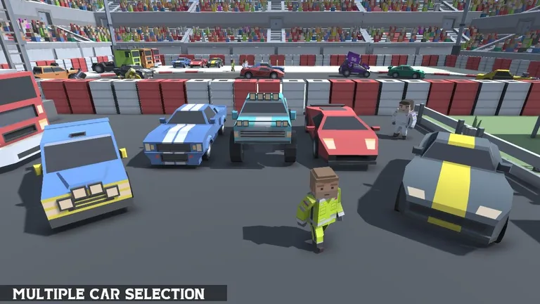 Polygon Toy Car Race screenshot 8
