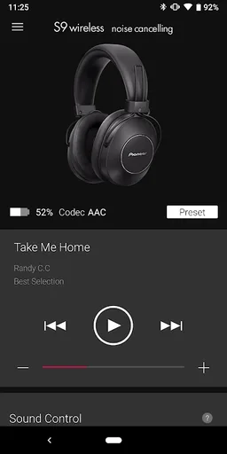 Pioneer Headphone App screenshot 2