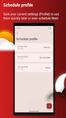Twilight: Blue light filter screenshot 11