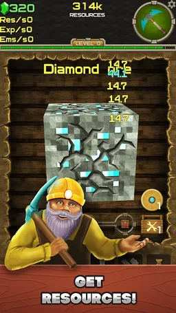 Clicker Mine Mania 2 - Idle Tycoon screenshot 2