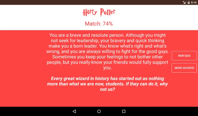 Who are you in Harry Potter? screenshot 10