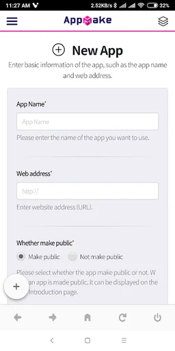 AppMake - Hybrid app maker screenshot 4