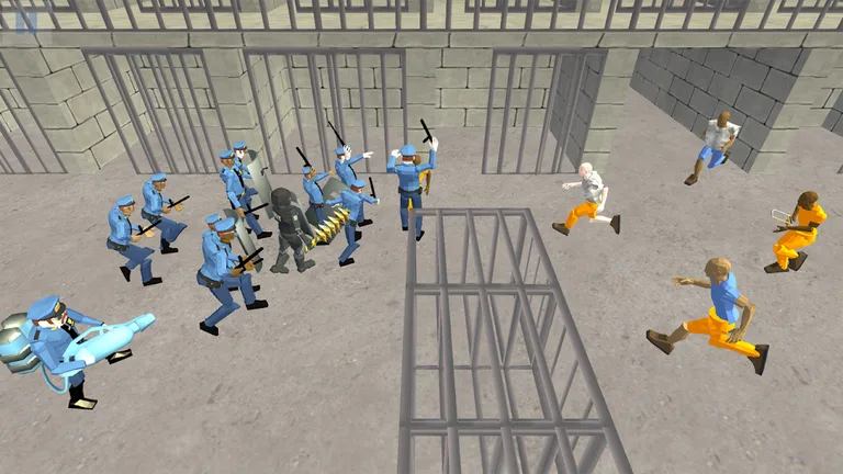 Battle Simulator Prison Police screenshot 3