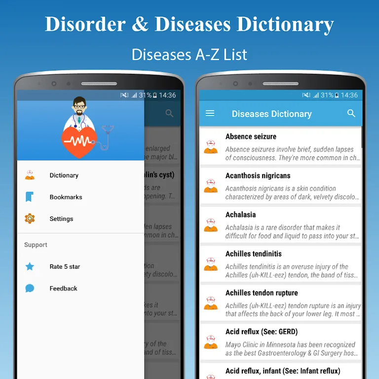 Diseases Treatments Dictionary screenshot 2