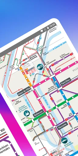 Lyon Metro Map (Offline) TCL screenshot 7