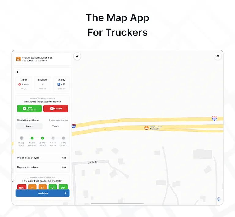 TruckMap - Truck GPS Routes screenshot 9