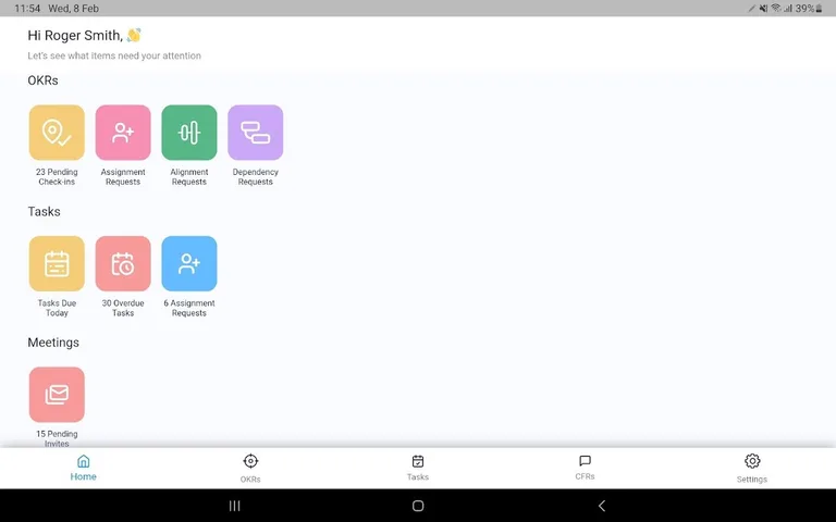 Profit.co OKR Software screenshot 10