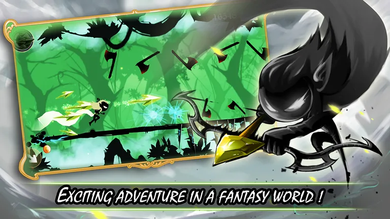 Stickman Revenge: Shadow Run screenshot 2