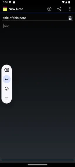 Simple Notepad screenshot 3