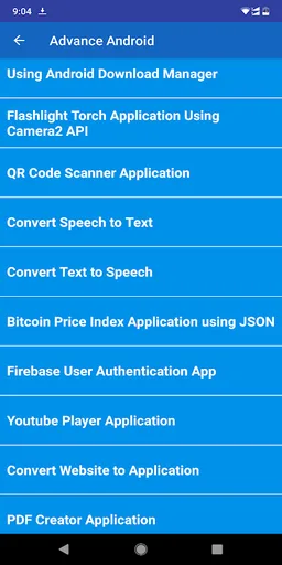Learn Android App Development: Tutorials screenshot 3