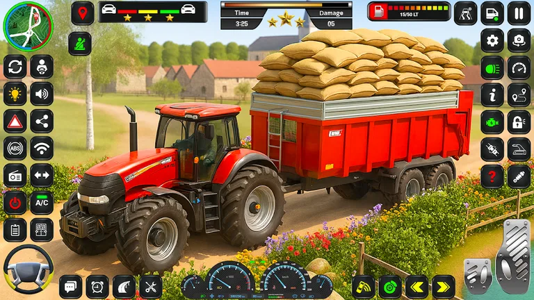 Tractor Game Driving Simulator screenshot 6