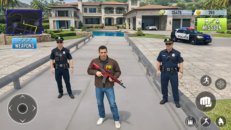 Police Car Sim 3D: Cop Chase screenshot 6