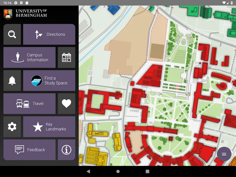 UoB Campus Map screenshot 10