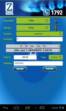 Zeta Gas Guatemala screenshot 7