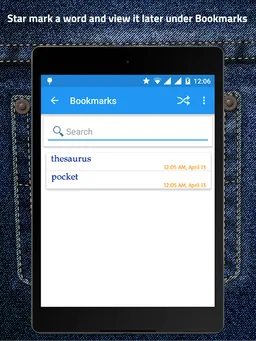 Pocket Thesaurus screenshot 8
