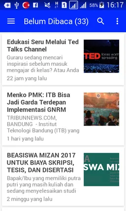 Berita Pendidikan screenshot 5