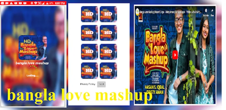bangla love mashup cover image