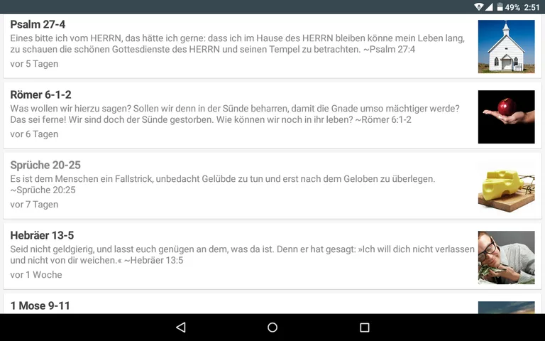 Bibelvers des Tages screenshot 18