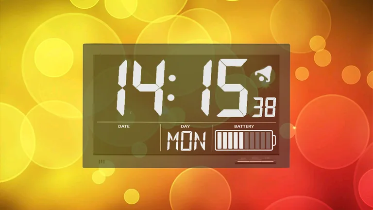 Battery Saving Digital Clocks Live Wallpaper screenshot 10