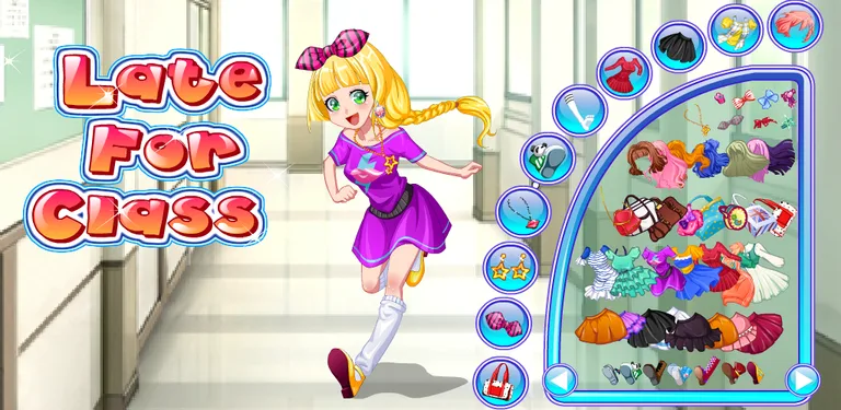 Dress Up Games, Late For Class cover image