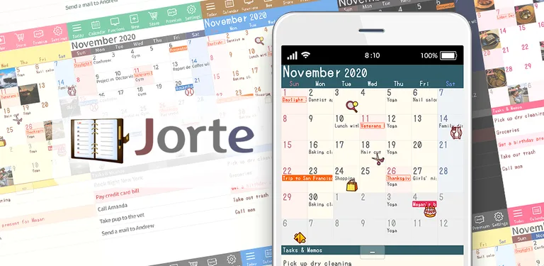 Jorte Calendar & Organizer cover image